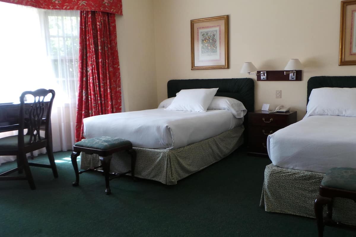 Standard Room, 2 Double Beds | Premium bedding, minibar, in-room safe, individually decorated