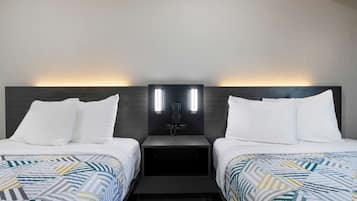 Free WiFi, bed sheets