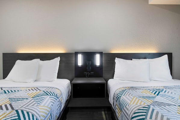 Free WiFi, bed sheets