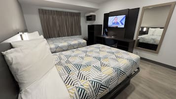 Free WiFi, bed sheets