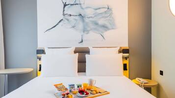 Premium bedding, minibar, in-room safe, desk