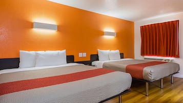 Free WiFi, bed sheets