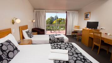 Desk, iron/ironing board, free WiFi, bed sheets