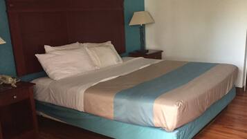 Free WiFi, bed sheets