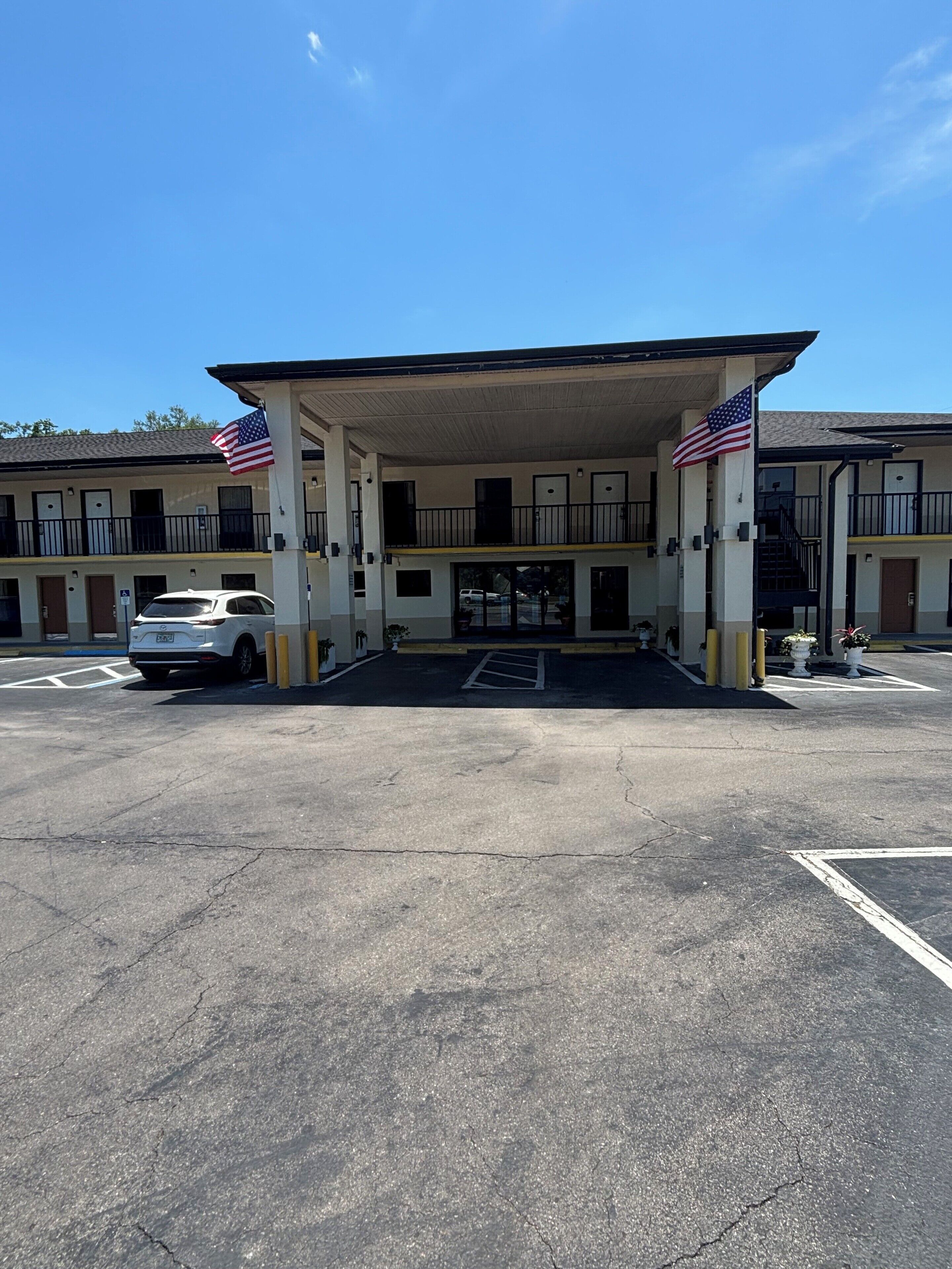 Façade de l’hébergement