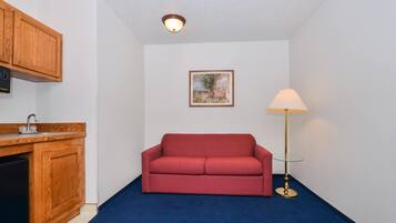 Business Room, 1 King Bed, Non Smoking | Living area