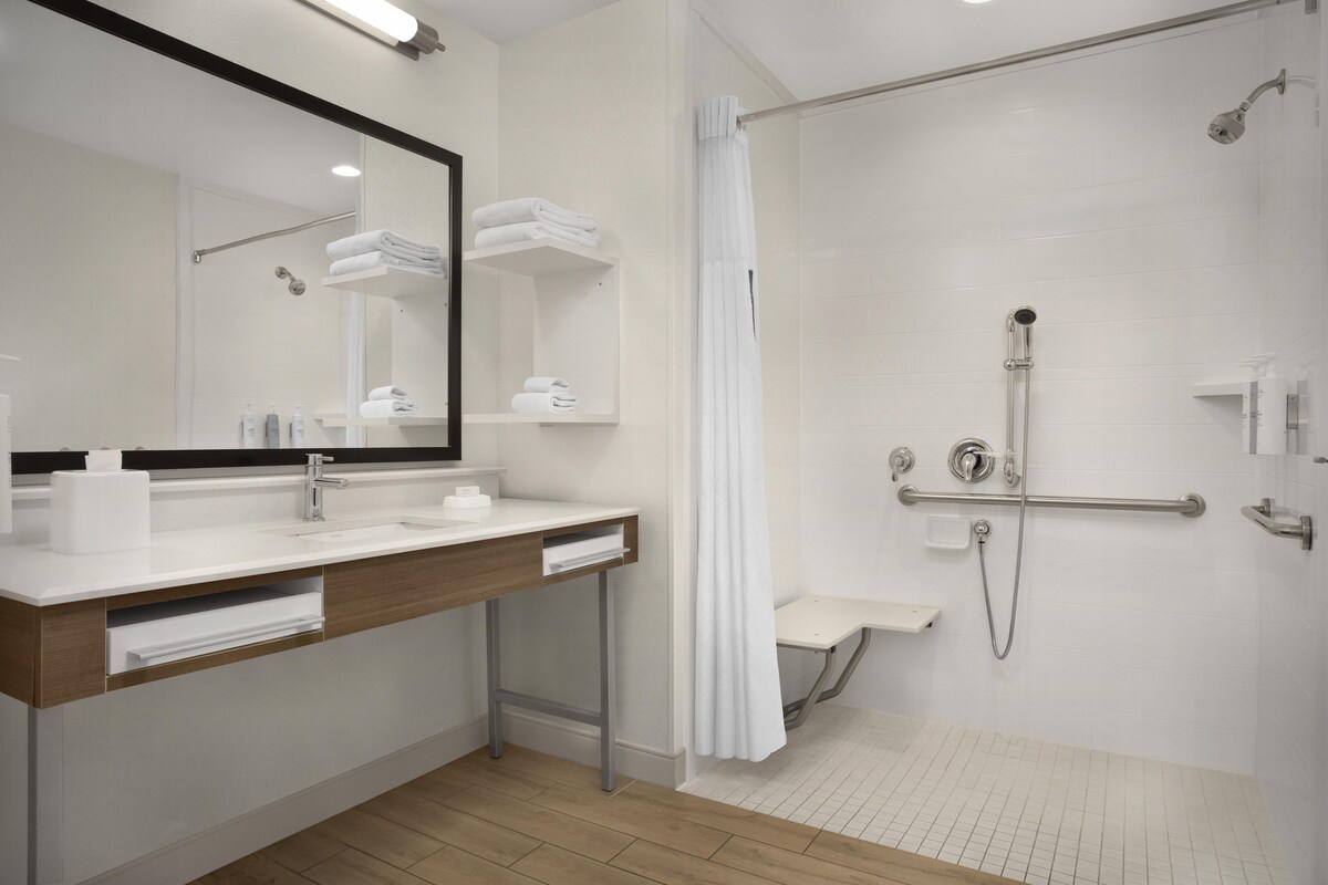 Regadera en el baño