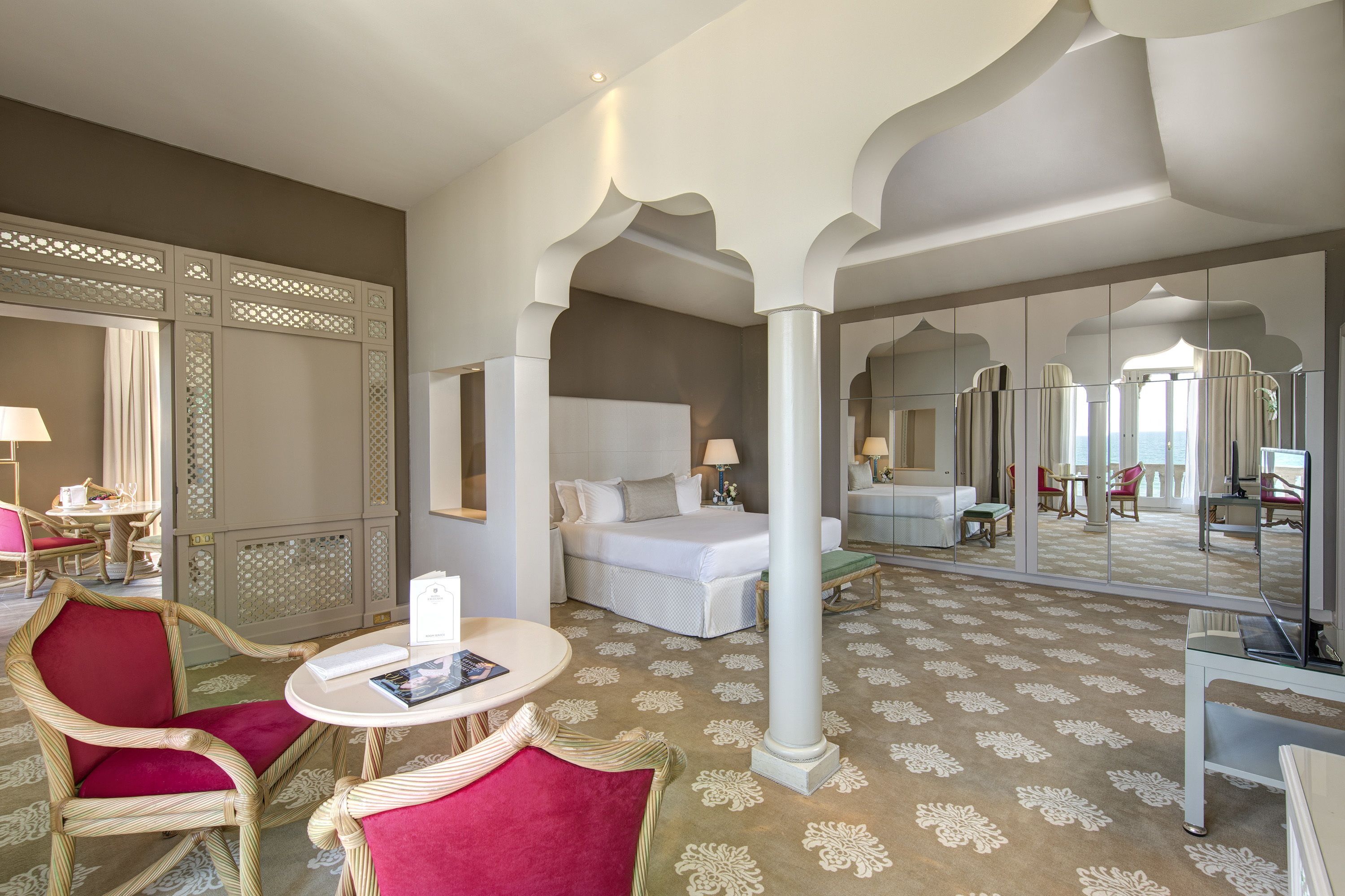 premium bedding, down duvets, minibar, in-room safe