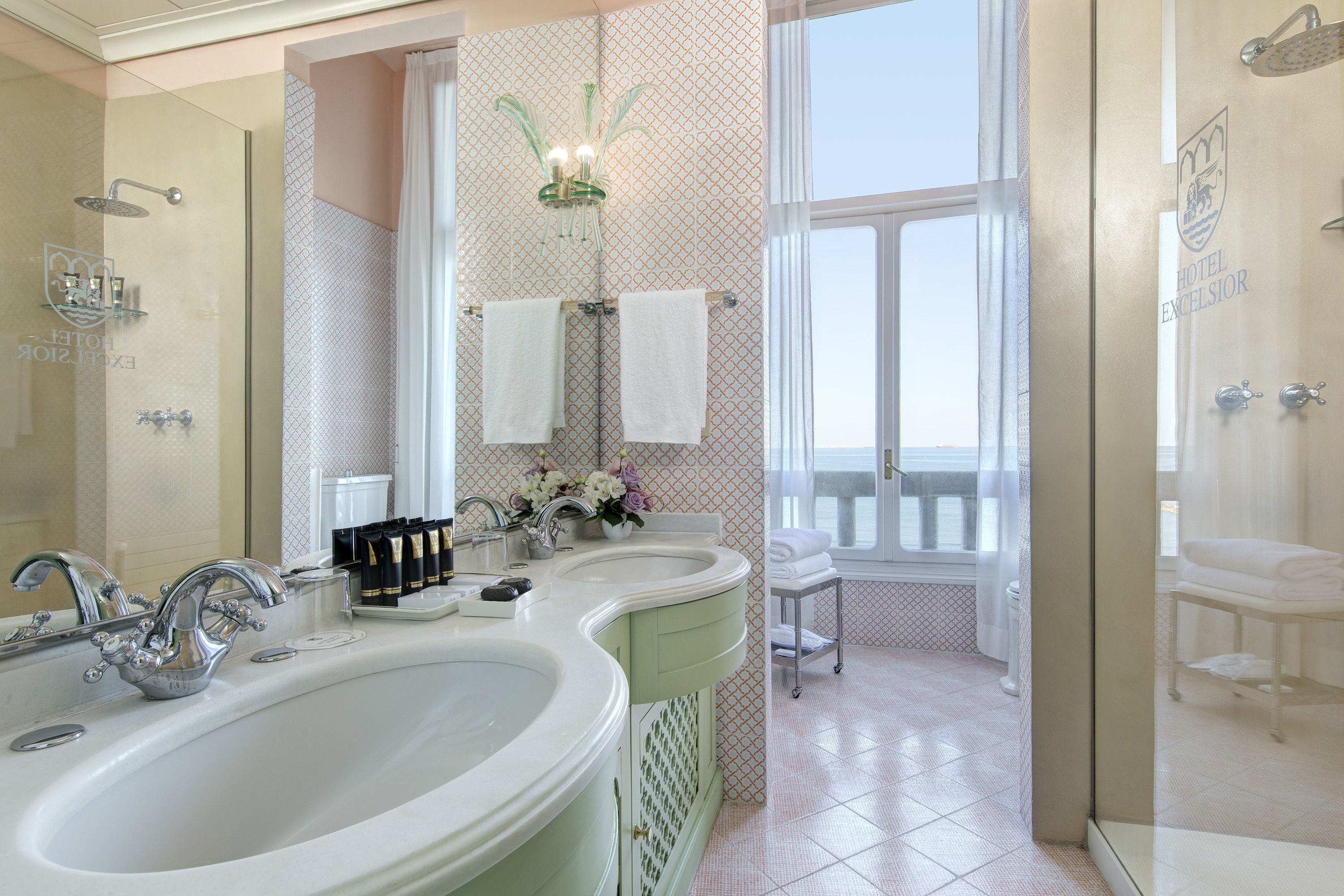 free toiletries, hair dryer, bathrobes, slippers