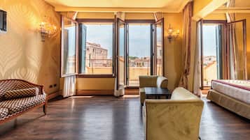 Junior Suite | 1 bedroom, minibar, in-room safe, desk