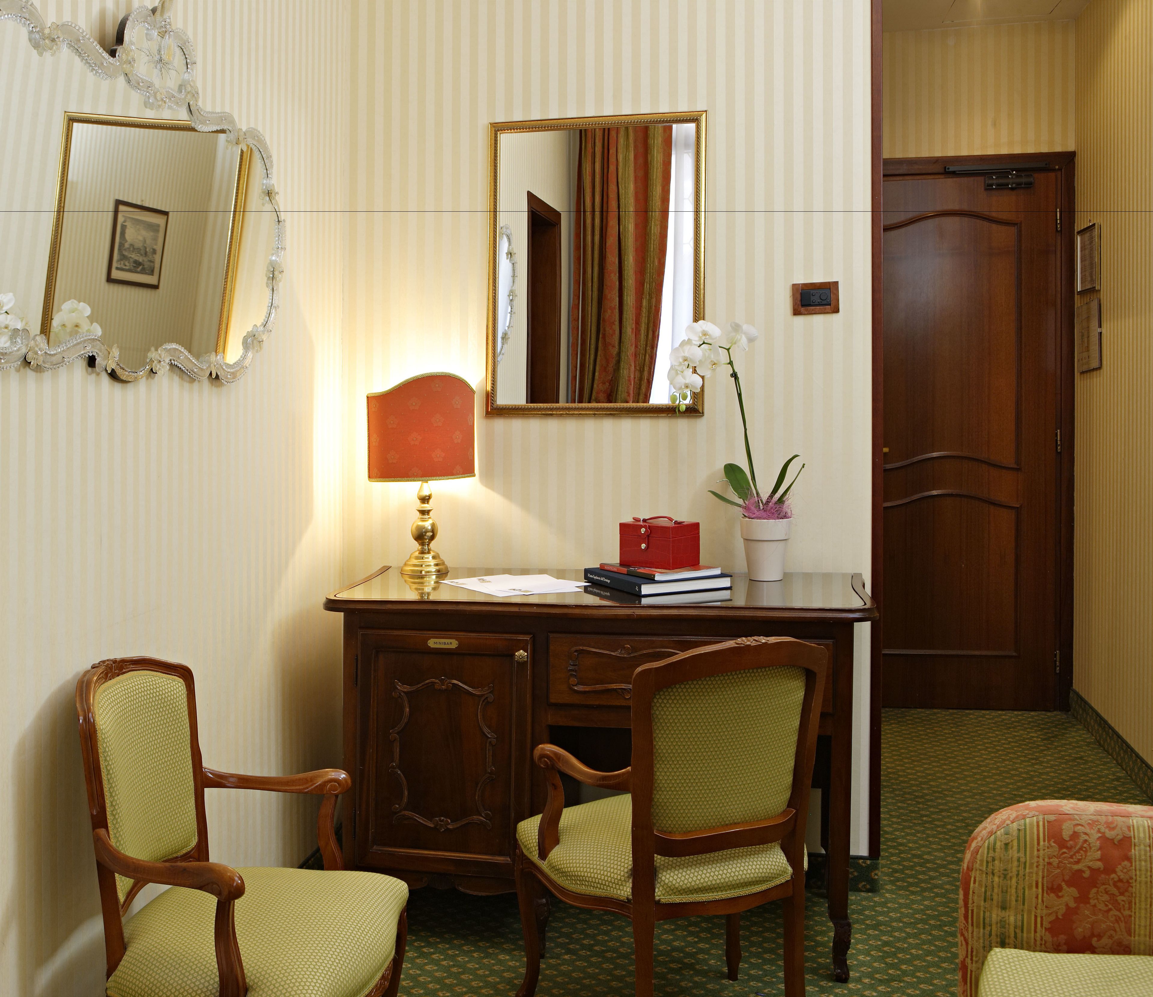 superior double or twin room | living area | 24-inch lcd tv with digital channels, tv