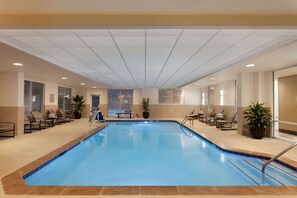 Indoor pool, seasonal outdoor pool