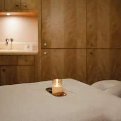 Steam room, body treatments, aromatherapy, hot stone massages