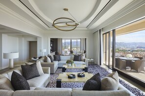 42-inch plasma TV with cable channels, TV, DVD player - Beverly Wilshire - Beverly Hills, A Four Seasons Hotel (Beverly Hills)
