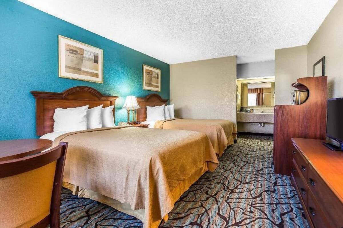 Blackout drapes, iron/ironing board, free cribs/infant beds, free WiFi