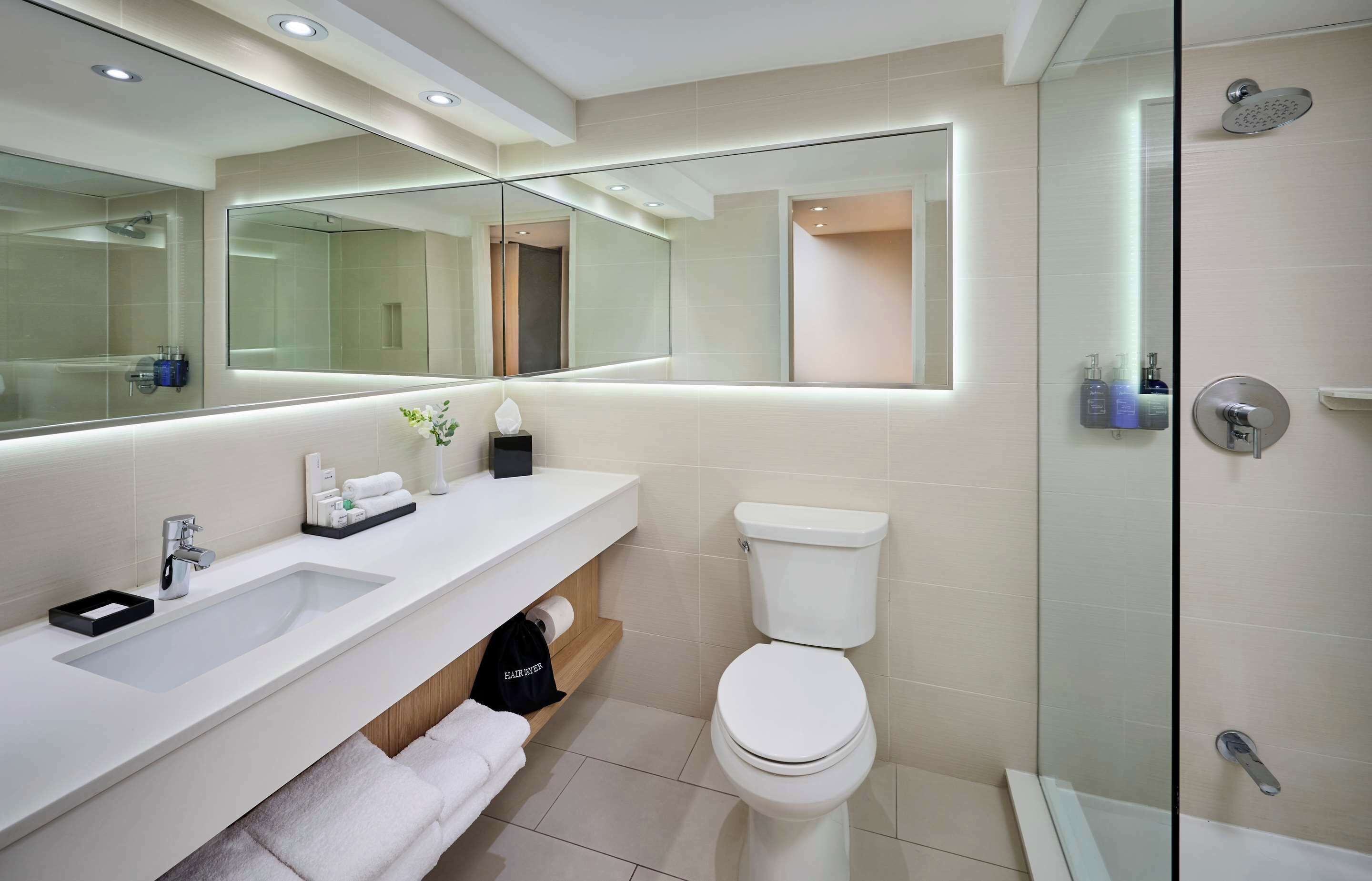 premium bedding, pillow-top beds, desk, iron/ironing board