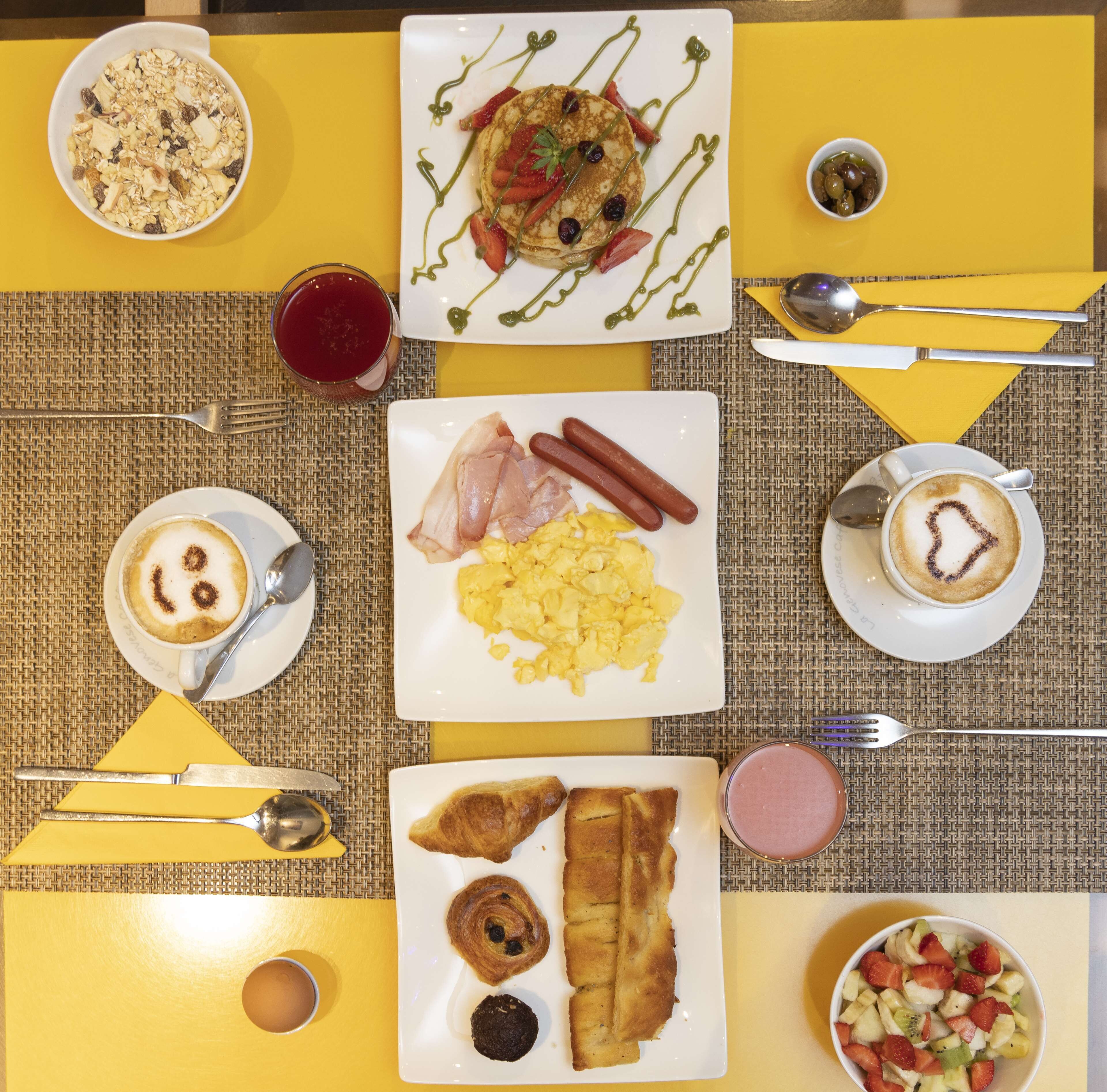 daily buffet breakfast (eur 12 per person)