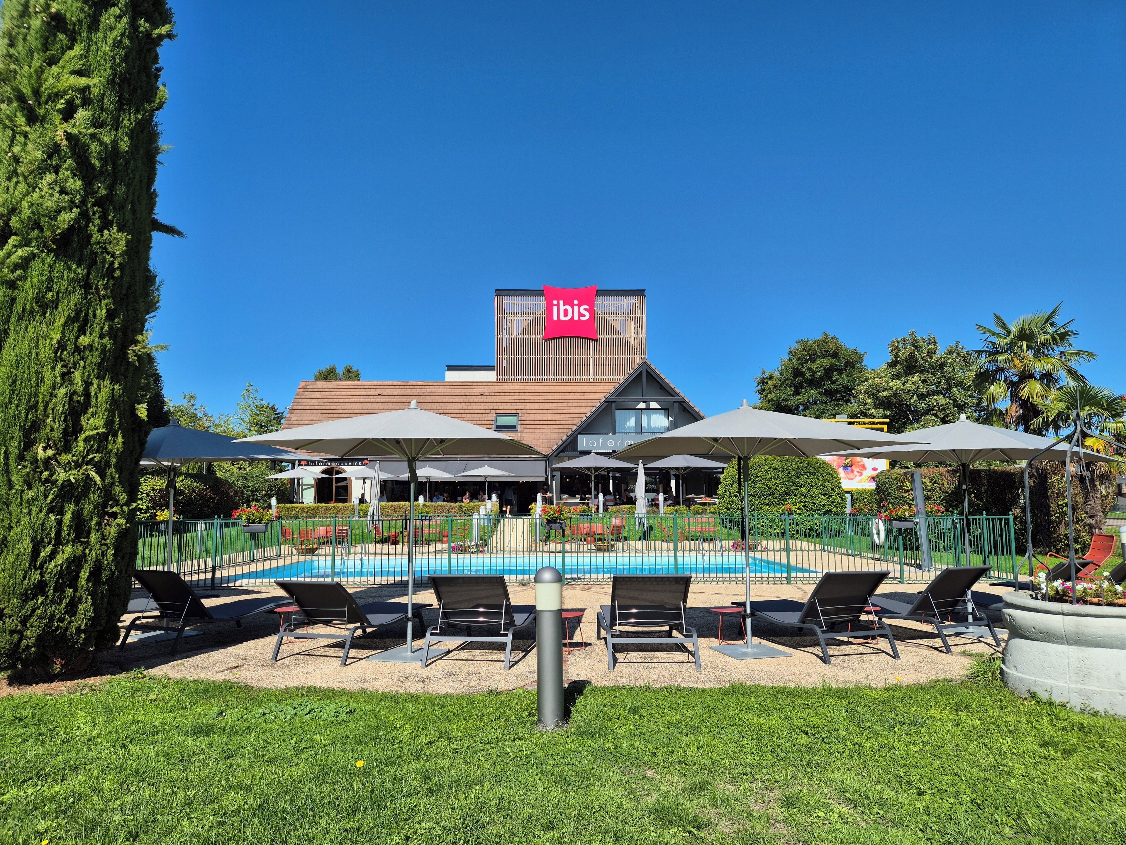 Façade de l’hébergement