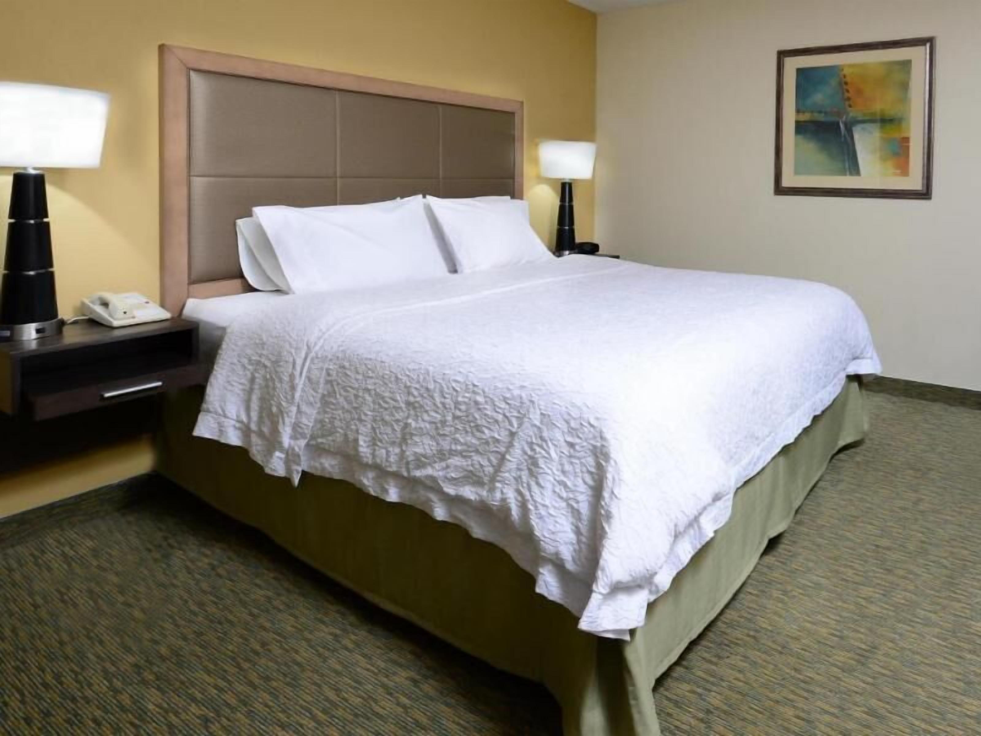 Premium bedding, pillow-top beds, in-room safe, desk