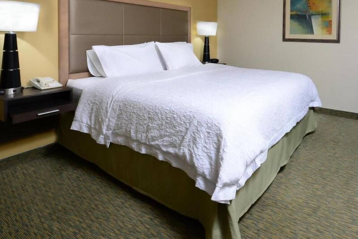 Premium bedding, pillow-top beds, in-room safe, desk