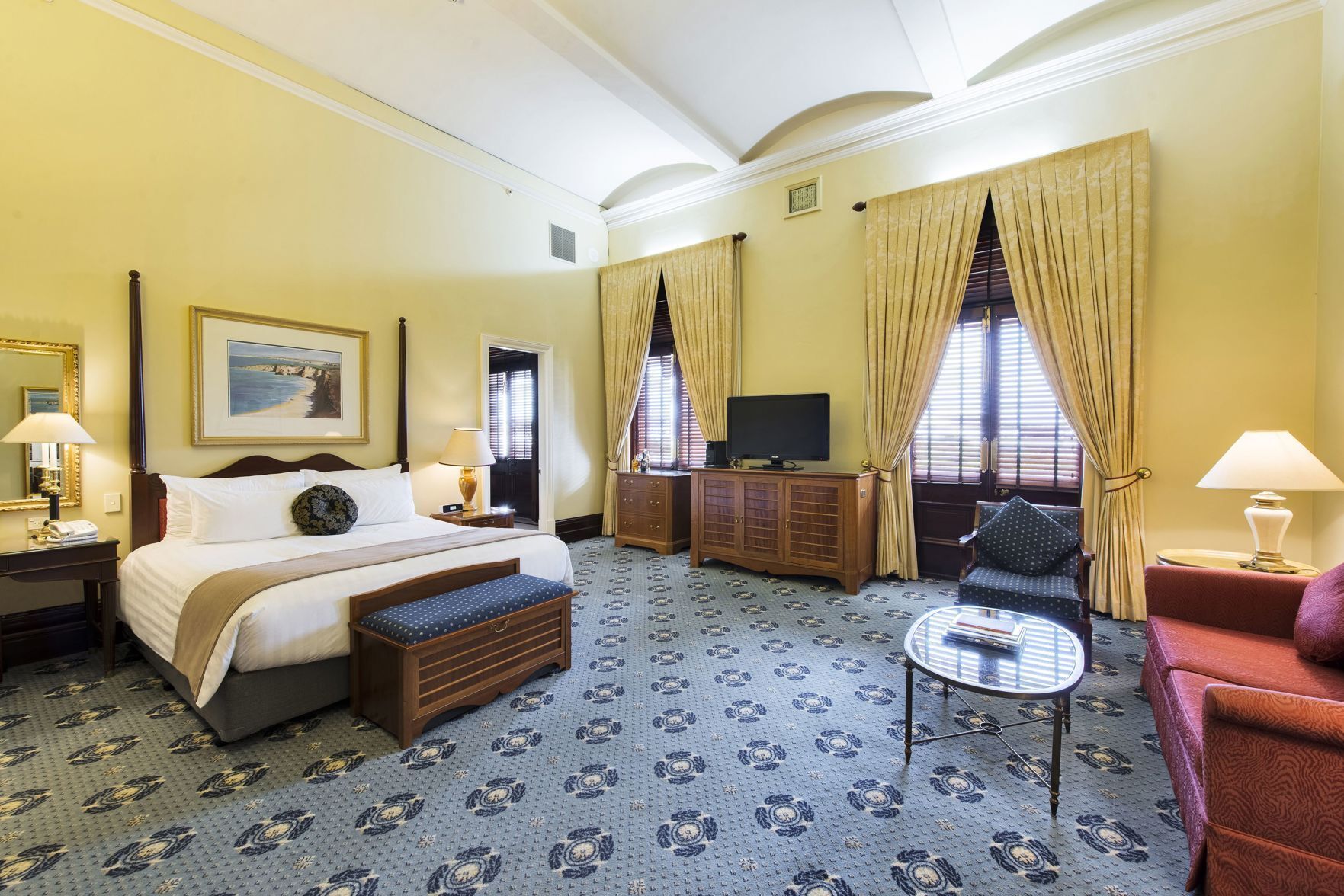 Premium bedding, pillow-top beds, in-room safe, desk