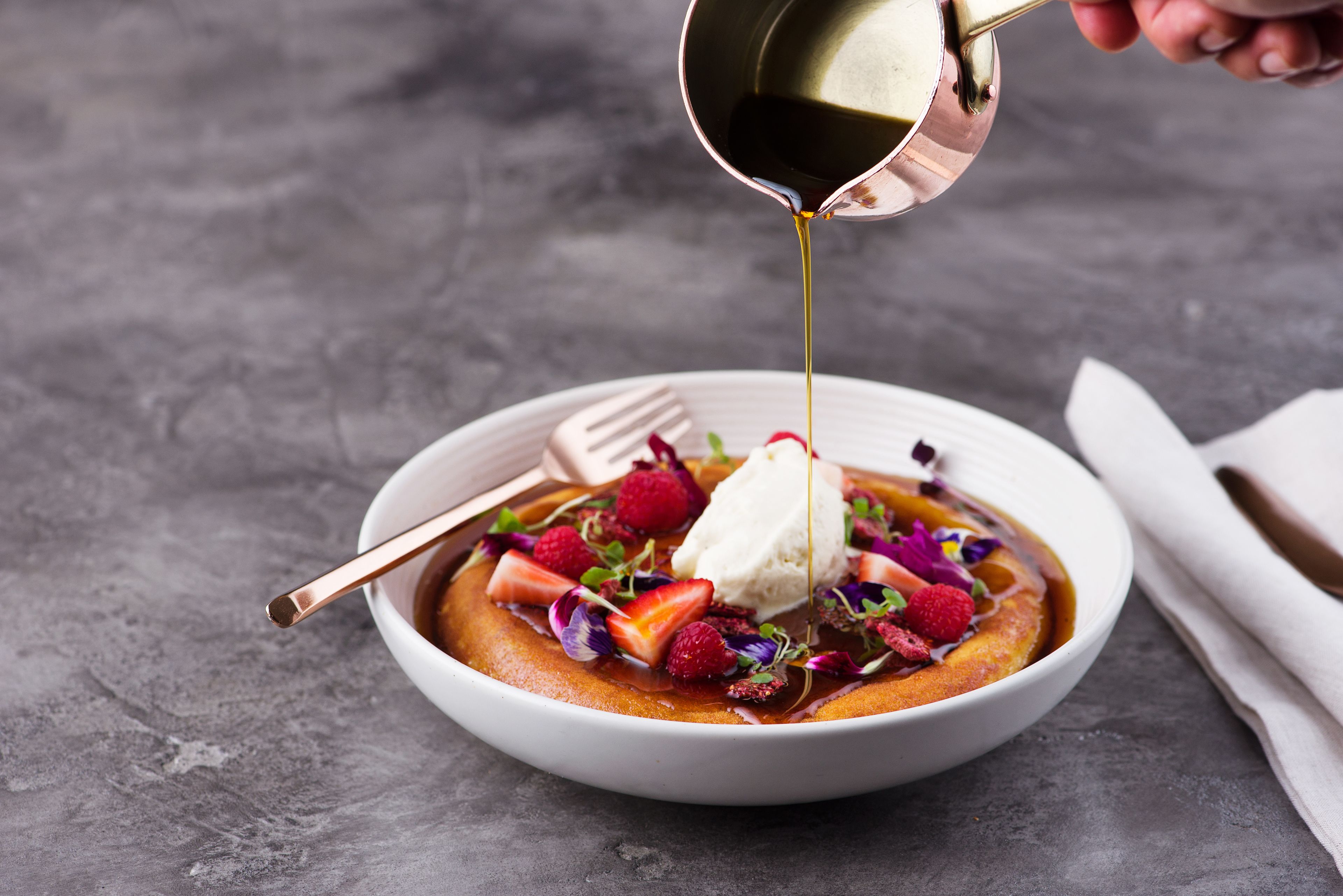 daily cooked-to-order breakfast for a fee