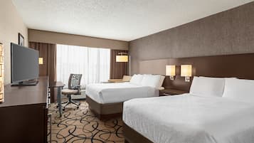 Pillow-top beds, in-room safe, desk, laptop workspace