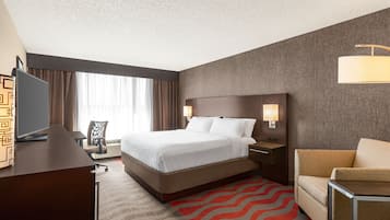 Pillowtop-bedden, een kluis op de kamer, een bureau, een laptopwerkplek