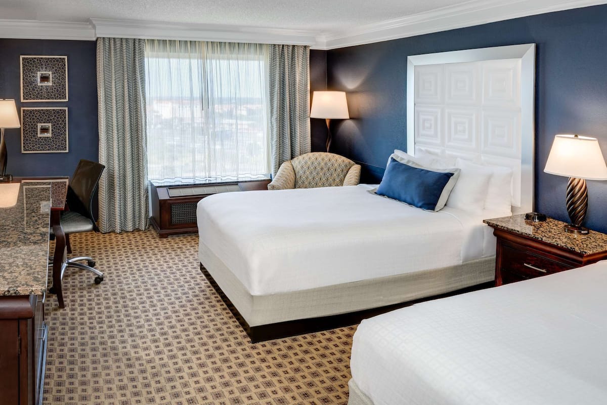 Standard Room, 2 Double Beds | Premium bedding, pillowtop beds, in-room safe, desk