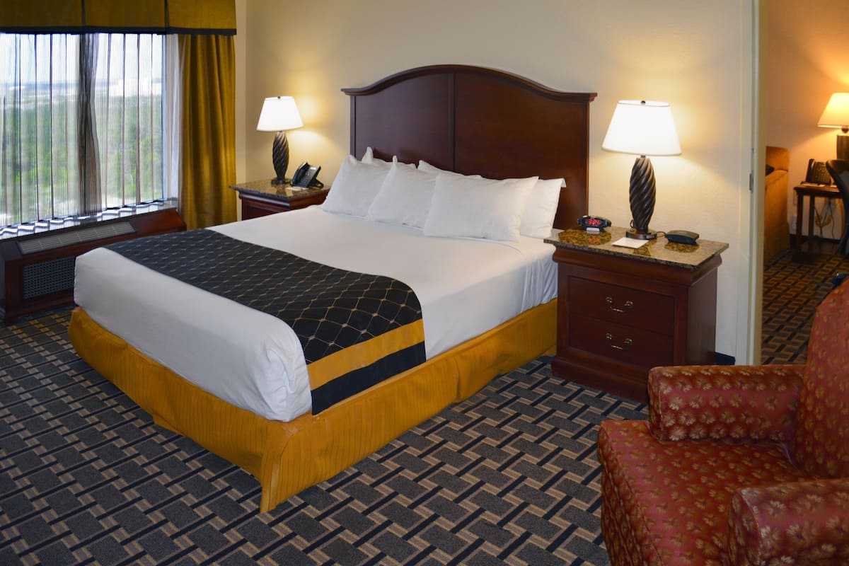 Premium bedding, pillow-top beds, in-room safe, desk