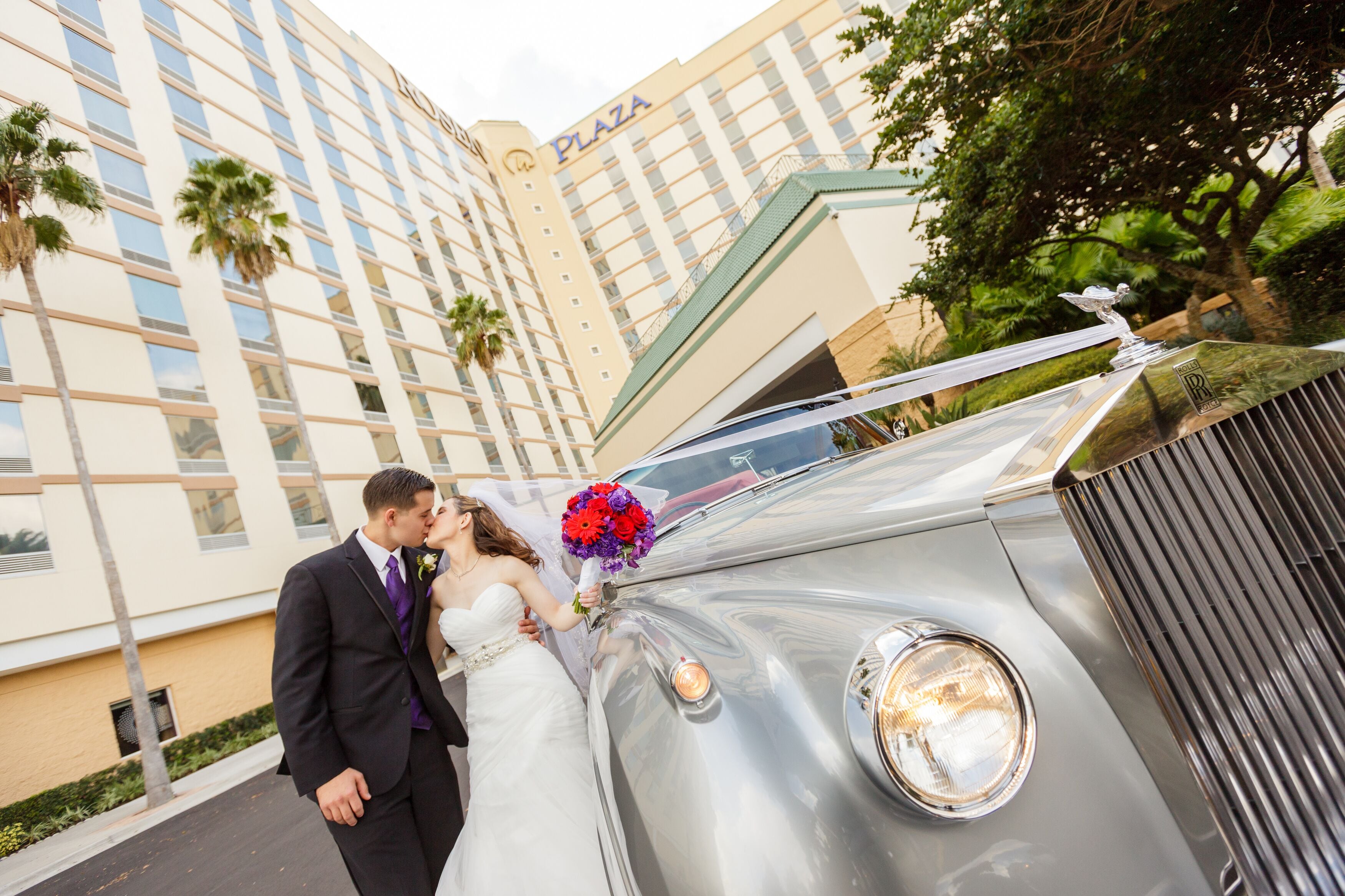 outdoor wedding area