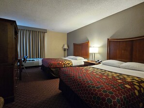 Room, 2 Queen Beds | Desk, blackout drapes, iron/ironing board, free WiFi - Greenstay Hotel Joplin Missouri (Joplin)