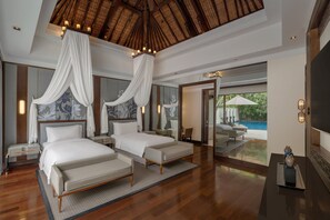 Villa, 2 Bedrooms, Private Pool, Garden View | Premium bedding, minibar, in-room safe, individually decorated - The Laguna, a Luxury Collection Resort & Spa, Nusa Dua, Bali (Nusa Dua)
