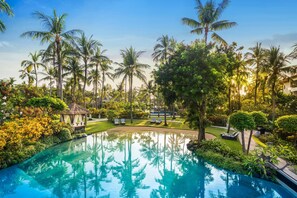 7 outdoor pools, open 8:00 AM to 8:00 PM, cabanas (surcharge) - The Laguna, a Luxury Collection Resort & Spa, Nusa Dua, Bali (Nusa Dua)