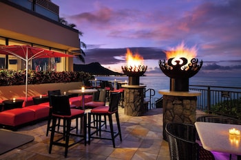 Patio, balcany or terrace at Sheraton Waikiki Beach Resort