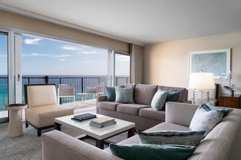 35-inch LCD TV with satellite channels, TV, pay movies at Sheraton Waikiki Beach Resort