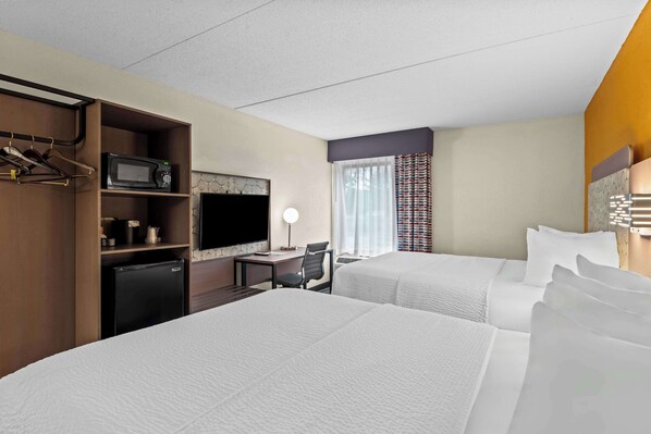 Standard Room, 2 Queen Beds, Non Smoking | Hypo-allergenic bedding, pillowtop beds, individually decorated