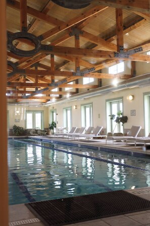 Indoor pool, outdoor pool