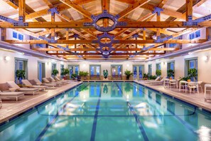 Indoor pool, outdoor pool