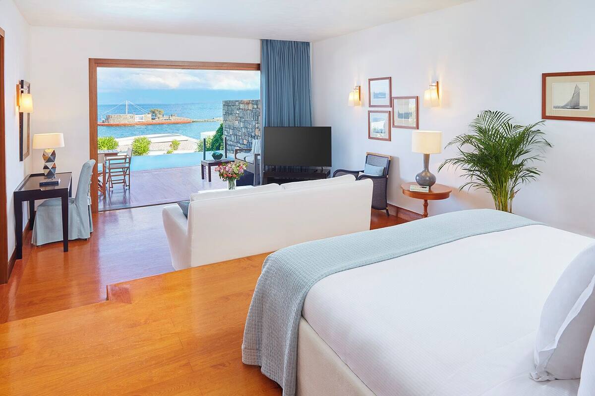 Island Villa Sea View with Private Pool | 1 phòng ngủ, bộ đồ giường kháng dị ứng, minibar, két bảo mật tại phòng 
