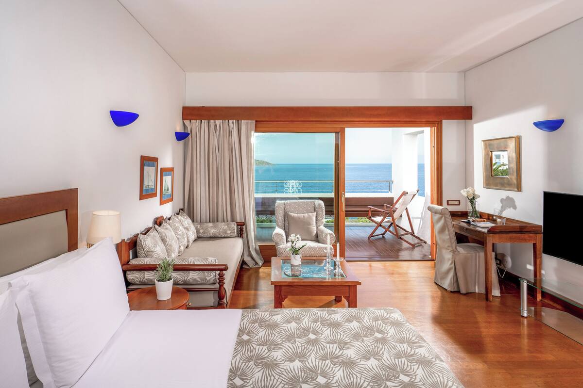 Phòng đôi Deluxe, quang cảnh biển (SPA Building) | 1 phòng ngủ, bộ đồ giường kháng dị ứng, minibar, két bảo mật tại phòng 