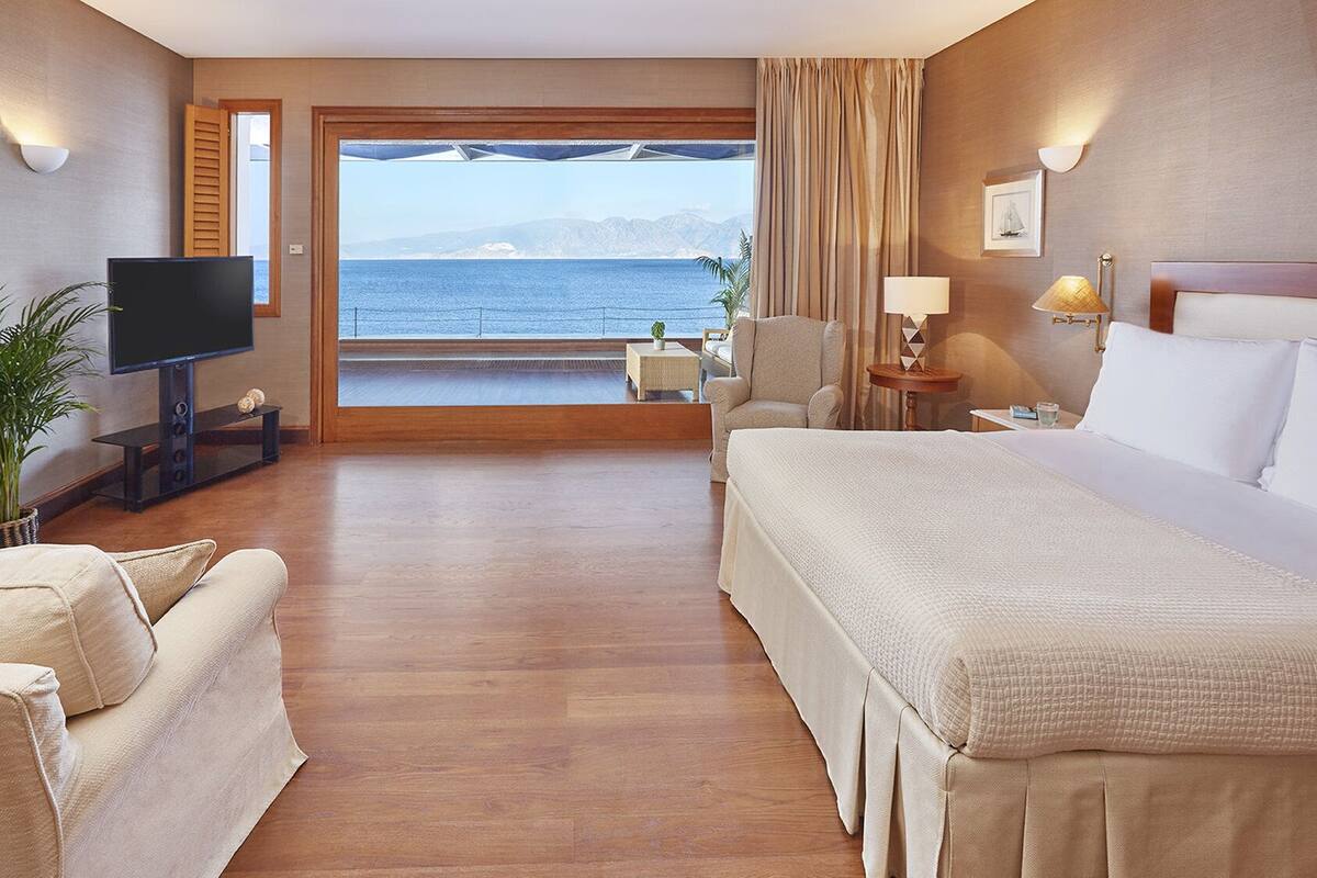 Wellness Waterfront Island Suite | 1 phòng ngủ, bộ đồ giường kháng dị ứng, minibar, két bảo mật tại phòng 