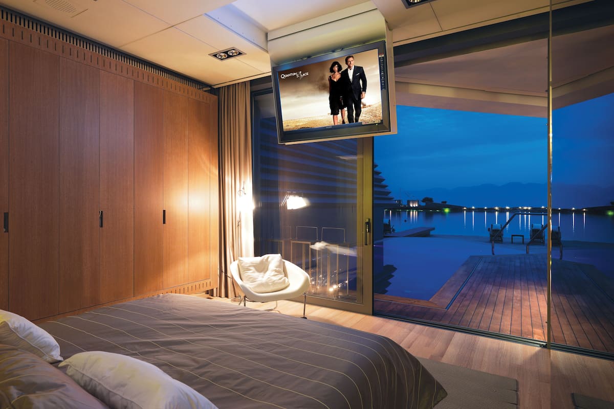 yachting villa sea view private pool | 1 bedroom, hypo-allergenic bedding, minibar, in-room safe