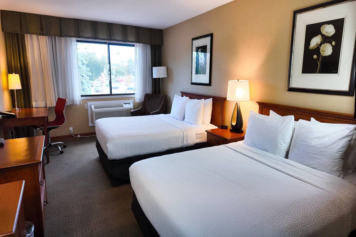 In-room safe, desk, blackout drapes, iron/ironing board