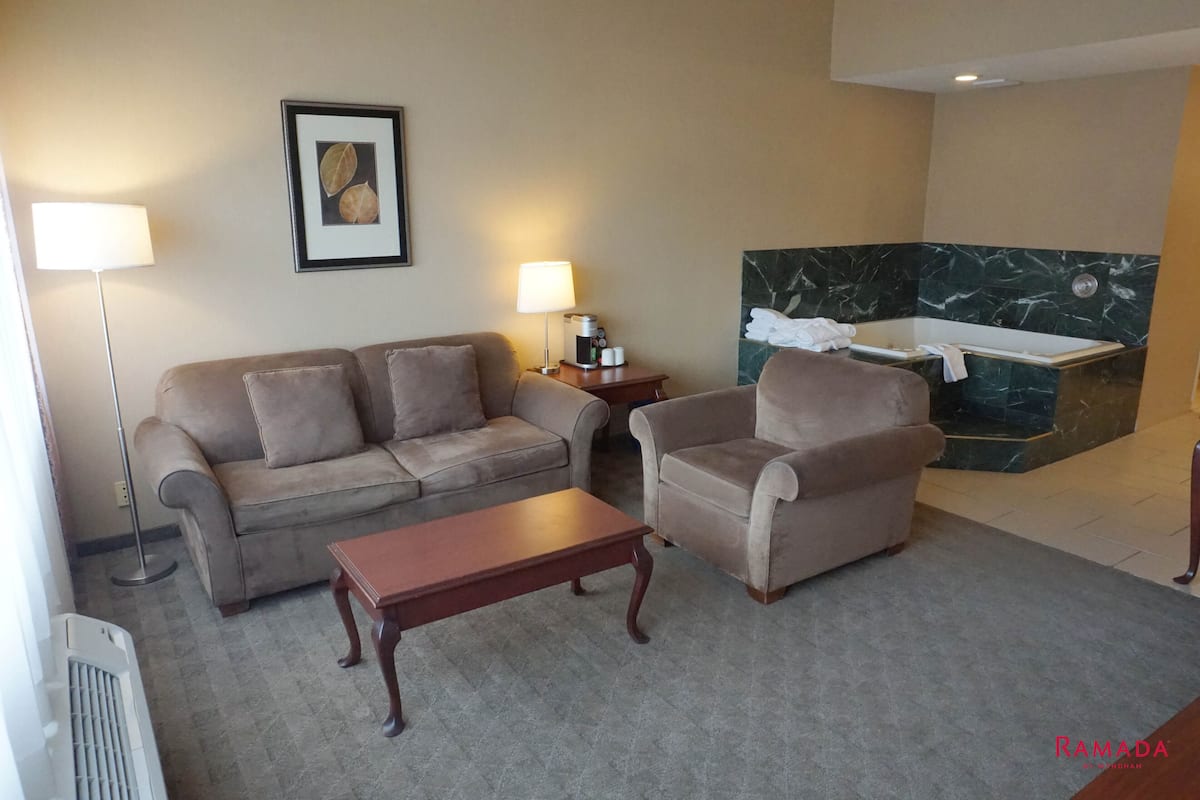Loft Suite with 1 King Bed and Sofa Bed