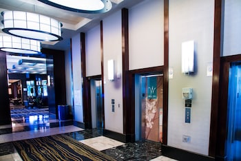 Interior entrance at The Platinum Hotel