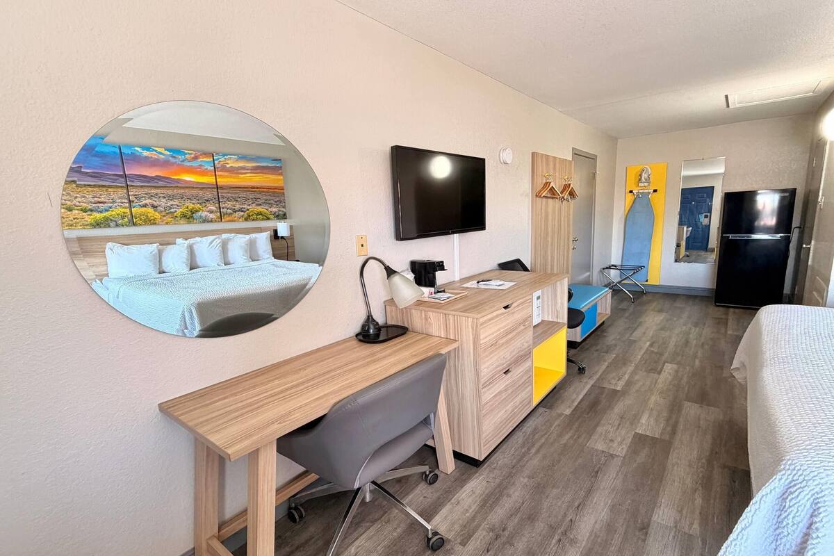Standard Room, 1 King Bed | Down comforters, desk, iron/ironing board, rollaway beds (surcharge)