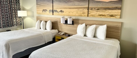 Chambre Double, 2 lits doubles