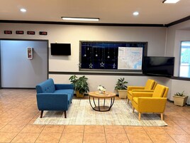 Sala de estar en el lobby