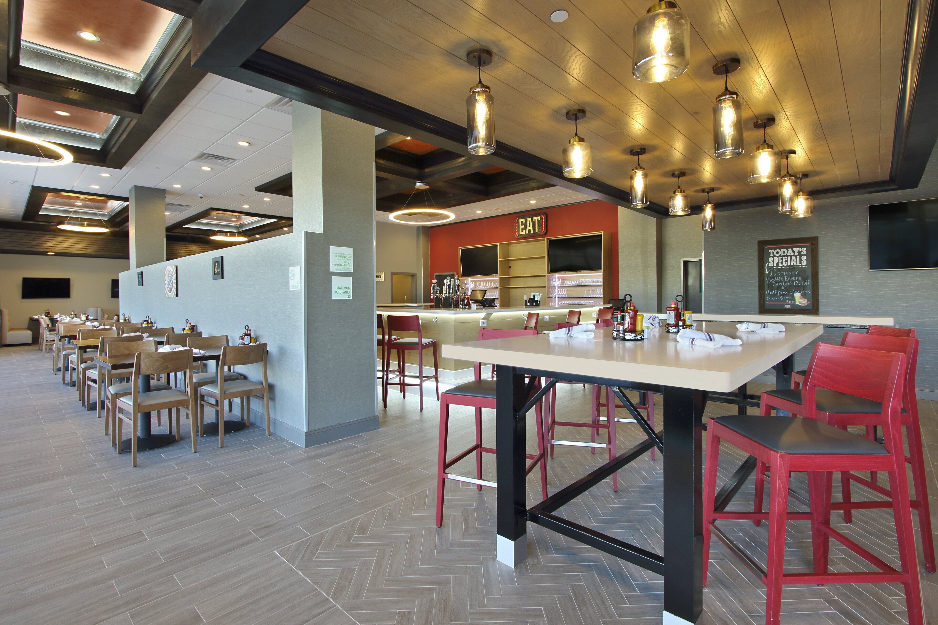 breakfast and dinner served